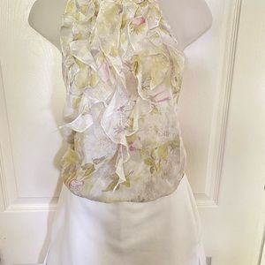 Myth Smocked Top Large